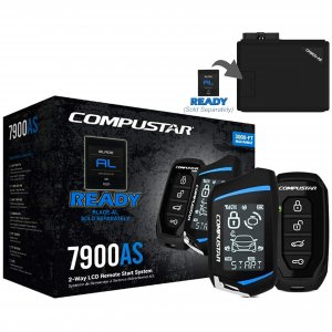 Compustar CS7900-AS All-in-One 2-Way Remote Start and Alarm Bundle w/ 3000 Feet Range