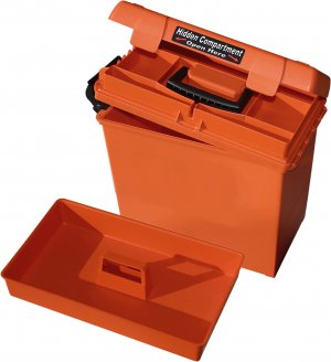 MTM SPUD235 Sportsmens Plus Utility Dry Box Oring Sealed 15X8.8X13In Orange