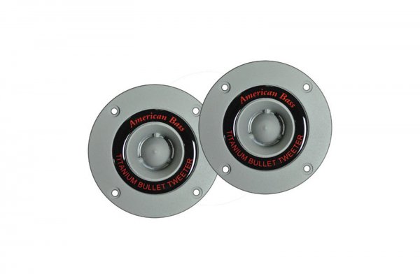 American Bass MX251T 1" 150 Watt Compression Tweeter pair