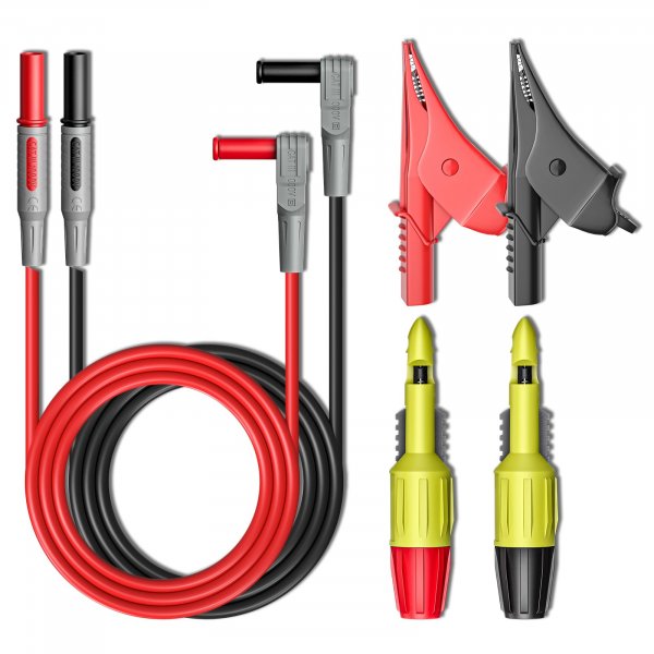 Goupchn Multimeter Test Leads Kit 6PCS with Alligator Clips