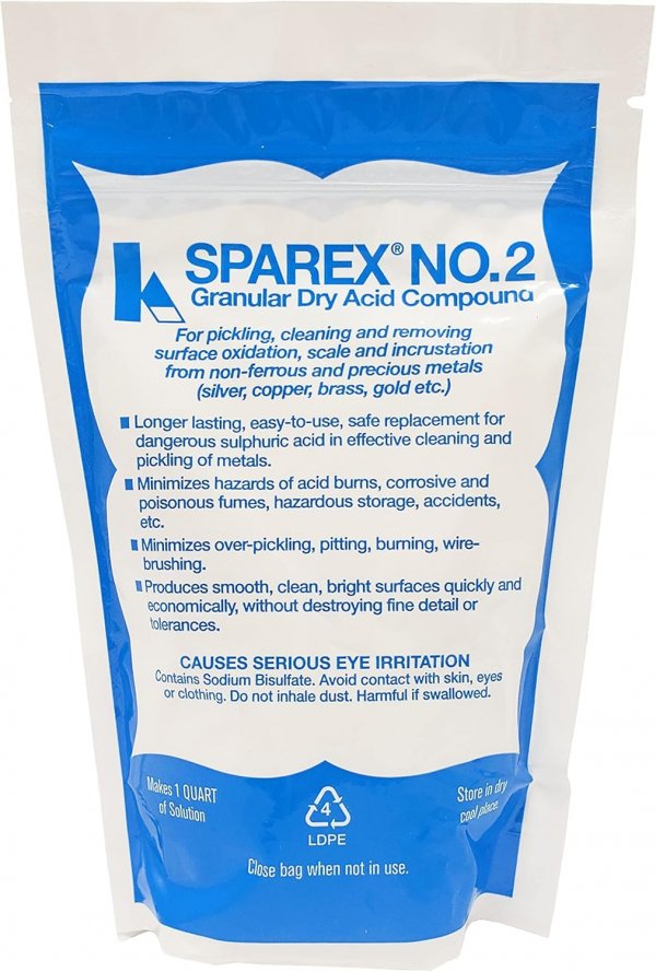 MegaCast Pickling Compound Granular Sparexno 2 10 oz