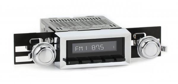 RetroRadio Compatible with 1973-87 Chevrolet C/K Series Truck Features Include Bluetooth, AUX, AM/FM LAB-M1-116-03P-73PC1