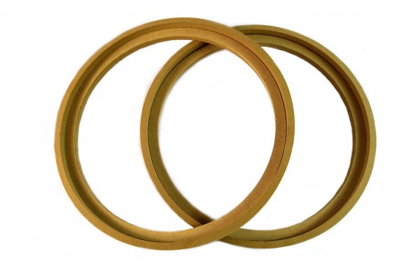 Nippon RING12BZ 12" MDF Wood woofer ring wioth bezel sold in pairs