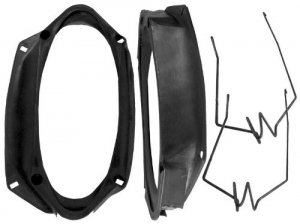 AI SA41069GM ADAPTS 6" X 9" SPEAKERS INTO A 4" X 10" MOUNTING HOLE