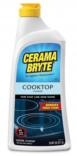 Cerama Bryte 20618 Ceramic Cooktop Cleaner (18oz Bottle)