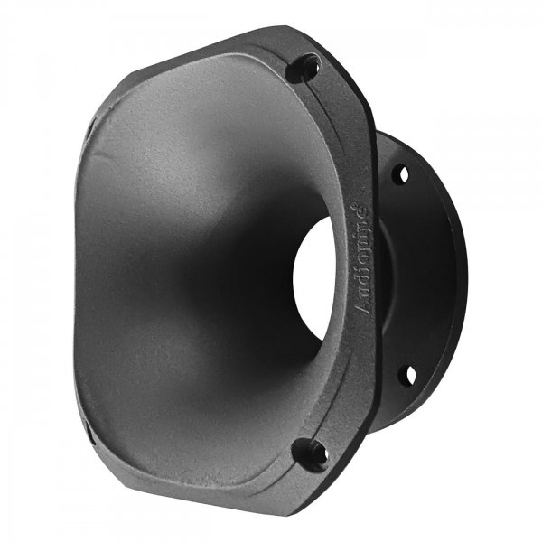 Audiopipe APH6030BOH High Frequency Aluminum Horn 2" Exit Throat Each