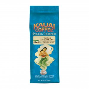 Kauai Coffee Ground Coffee - Vanilla Macadamia Nut, 10 oz Bag