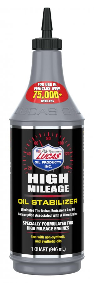 Lucas Oil 10118 High Mileage Oil Stabilizer 1 Quart