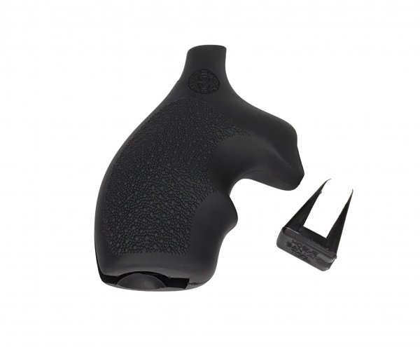 Hogue 60100H S&W J Frame Round Butt Nylon Monogrip Black
