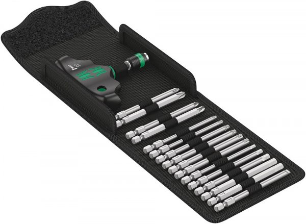 Wera 05057470001 Kraftform Kompakt 400 for Bicycles & E-Bikes (17 pieces)