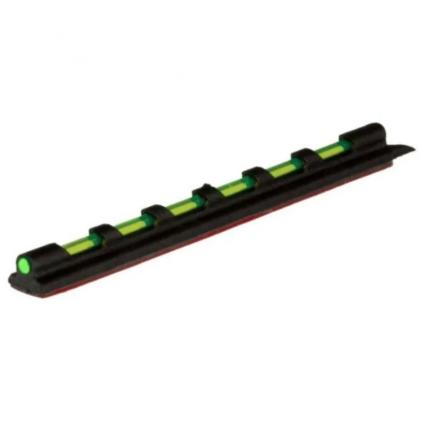 TruGlo Low-Profile Universal Fiber Optic Front Shotgun Wing & Clay Glo-Dot Sights, Green