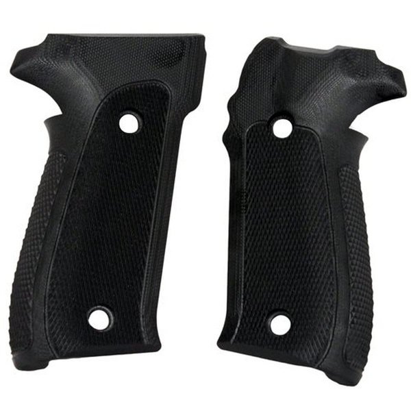 Hogue 26179 Sig Sauer P226 Da Sa Checkered G10 Solid Black