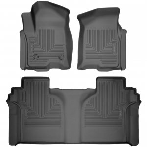 Husky 94041 Combo Front/2nd Seat Floor For 2015-2020 Ford F-150 Supercrew
