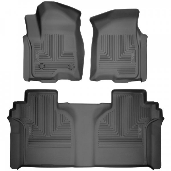 Husky 94041 Combo Front/2nd Seat Floor For 2015-2020 Ford F-150 Supercrew