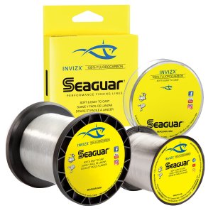 Seaguar Invizx Freshwater 100% Fluorocarbon Fishing Line 20lbs, 200yds Break Strength/Length - 20VZ200