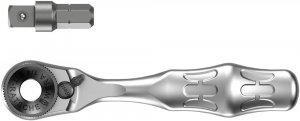 Wera - 5073230001 8001 A 1/4" Square Drive Bit Ratchet, 60 Teeth