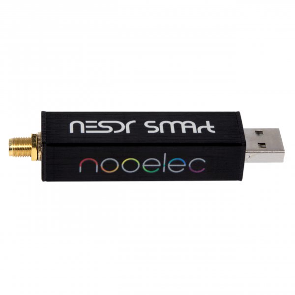 Nooelec RTL-SDR v5 SDR - NESDR Smart HF/VHF/UHF (100kHz-1.75GHz) Software Defined Radio. Premium RTLSDR w/ 0.5PPM TCXO, SMA Input & Aluminum Enclosure. RTL2832U & R820T2 (R860)-Based Radio