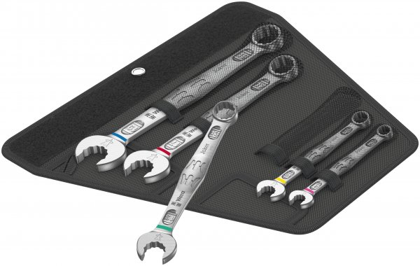 WERA 05020230001 Metric Combination Wrench Set (5 Piece Set)