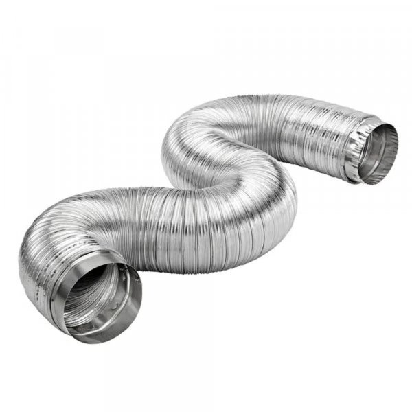 Lambro 326ULC-B 4" Diameter x 6' Premium RigiFlex Duct w/Quick-Connect Collars