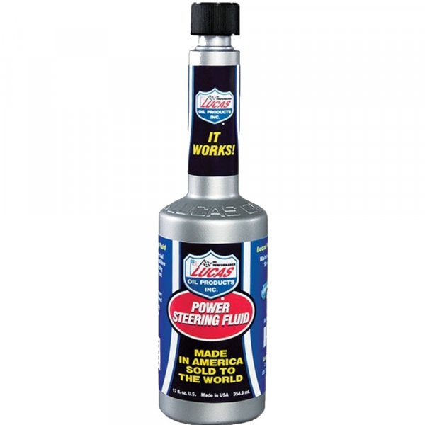 Lucas Oil 10823 12 oz Power Steering Fluid,