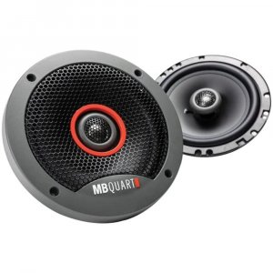 MB Quart 2 New FKB-116 6.5" 150W 2 Way Car Audio Speakers Coaxial Pair