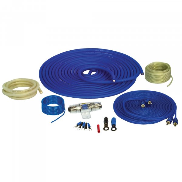 Stinger SS1200XS 4 Gauge Amplifier Wiring Kit, Copper