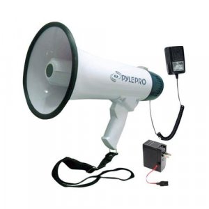 Pyle PMP45R Megaphone, Battery, Memory Record, Detachable Microphone