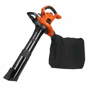 BLACK+DECKER Leaf Blower Leaf Vacuum and Leaf Mulcher 3-in-1, Electric Blowers for Lawn Care, 12 Amp, 250 MPH, 400 CFM (BV6000)