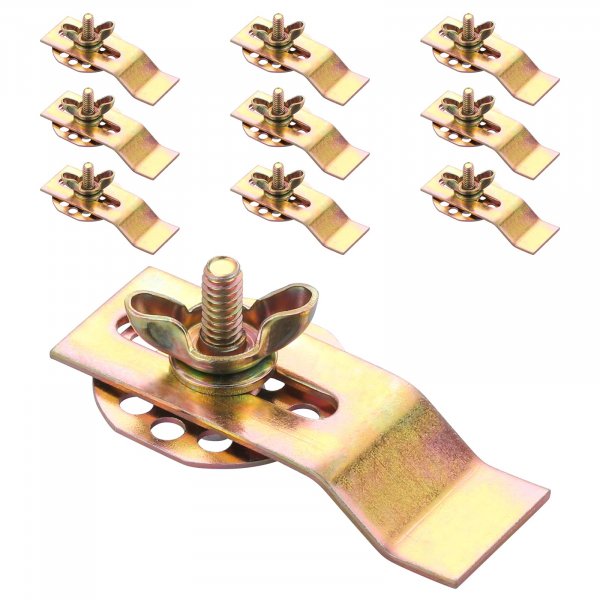 Undermount Sink Clips 10 Pack, Premium Sink Brackets Mounting Kit