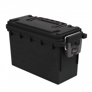 Sheffield 12629 Ammo Storage Box, .30 Cal Field Boxes, Lockable Storage Box with Handle, Secures Hunting Gear, Supplies, and Bullets, Made in USA