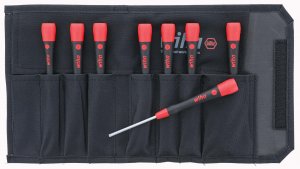Wiha 26796 PicoFinish Torx Driver Set, T5-T20, 8 Piece