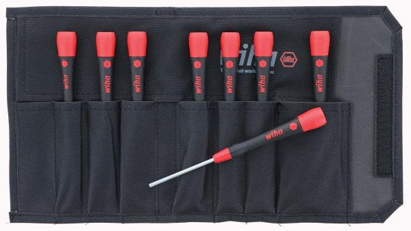 Wiha 26796 PicoFinish Torx Driver Set, T5-T20, 8 Piece