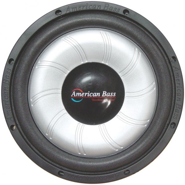 American Bass SL104 10" 500 Watt 4 Ohm Shallow Mount Subwoofer