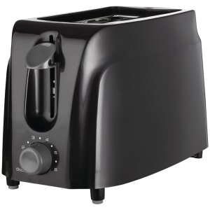 BRENTWOOD TS-260B Two Slice Toaster Black