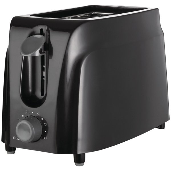 BRENTWOOD TS-260B Two Slice Toaster Black
