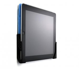 Dockem Koala Tablet Wall Mount - Screw-in Version: Universal Dock for iPads, iPad Air/Mini/Pro, Samsung Galaxy Tab/Notes, Android Tablets and More [Black Brackets]