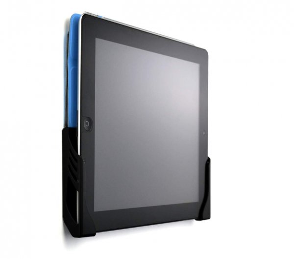 Dockem Koala Tablet Wall Mount - Screw-in Version: Universal Dock for iPads, iPad Air/Mini/Pro, Samsung Galaxy Tab/Notes, Android Tablets and More [Black Brackets]