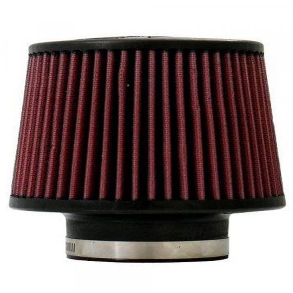 Injen X1014BR 8-Layer Oiled Cotton Gauze Air Filter (Black/Red)