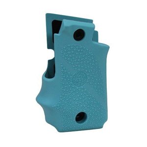 Hogue 38004 Sig Sauer P238 Rubber Gripfinger Grooves Aqua
