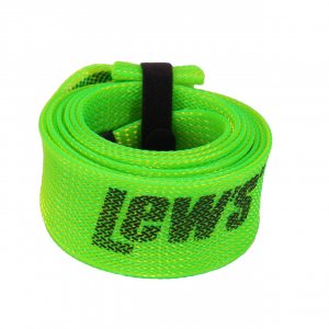 Lew's (SSCS1) Speed Sock Spinning Rod Cover, Fits 6-Foot 6-Inch to 7-Foot 2-Inch Rods, Chartreuse, Hook & Loop Strap for Storage