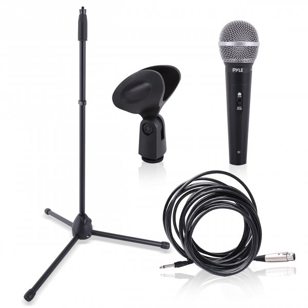 Pyle PDMIC88ST High-End Metal Microphone Kit