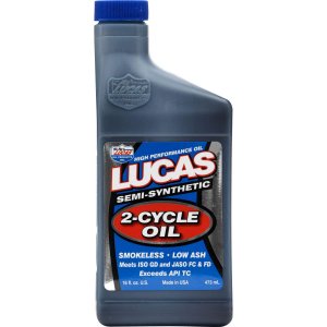 Lucas Oil 10120 Semi-Synthetic 2-Cycle Oil 1 Pint