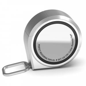 Perfect Pi Diameter Circumference Tape Measure - Imperial and Metric Tape Measure 1/2-inch By 12ft / 3.5m - Use for Measuring Cylindrical Objects - (Pipe Tape, Tree Tape) Model DCT120