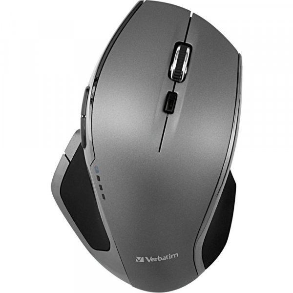 Verbatim 98622 Wireless 8-Button Deluxe Blue LED Mouse (Graphite)