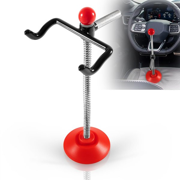 Steering Wheel Holder Alignment, Adjustable Steering Wheel Lock Tool -Car, Truck & Van, Precise Alignment, Efficient Tool