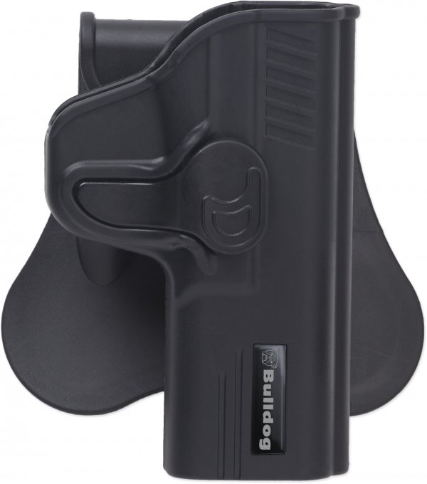 Bulldog RRG43 Rapid Release Polymer Holster With Paddle Right Hand Only