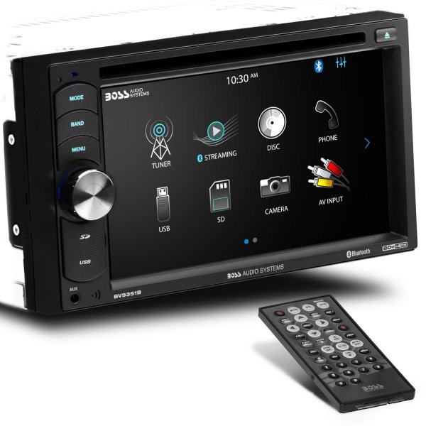 Boss BV9351B Double Din 6.2" Touchscreen with BT/Remote 320 Watts