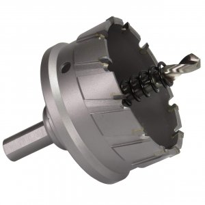 DRILL AMERICA CTH2250 2-1/4 Carbide Tipped Hole Cutter, 1 Depth of Cut