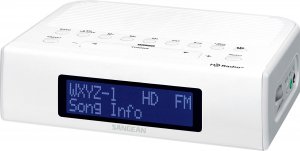 SANGEAN SNGHDR15 HDR-15 AM/FM HD Radio Clock Radio