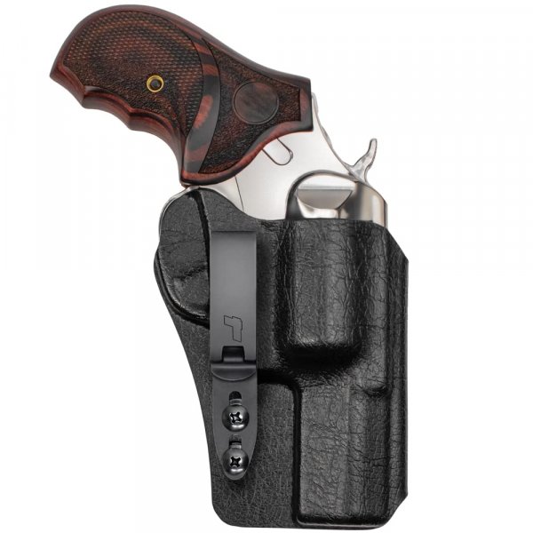 Tulster RATH IWB Kydex Revolver Holster fits: Ruger SP101 2.25" .357 Magnum | Ambidextrous Inside the Waistband Appendix Concealed Carry